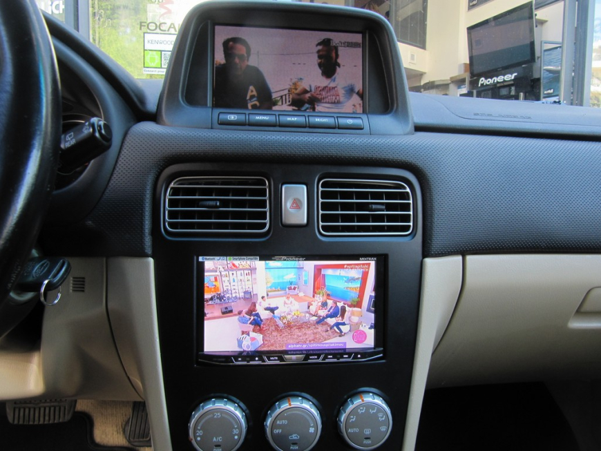 Εγκατάσταση Pioneer AVH-X8600BT με Digital TV & Dual Screen σε Subaru Forester