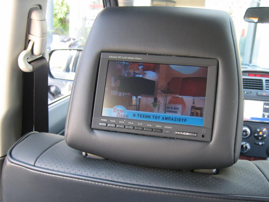 Εγκατάσταση Car Cinema - Navi Kenwood DDX-6029 σε Grand Vitara 2006, πίσω οθόνες στα προσκέφαλα Macrom