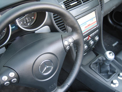 Εγκατάσταση Car Multimedia Kenwood DDX-6029 σε Mercedes SLK 200 (R171).