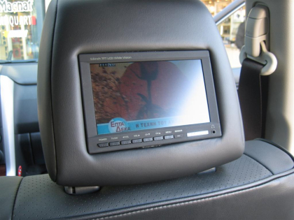 Εγκατάσταση Car Cinema - Navi Kenwood DDX-6029 σε Grand Vitara 2006, πίσω οθόνες στα προσκέφαλα Macrom