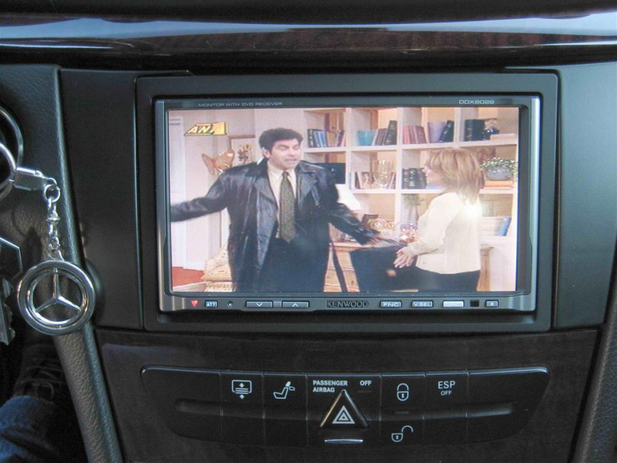 Εγκατάσταση Car Cinema και σύστημα πλοήγησης Kenwood DDX-6029 σε Mercedes E270.