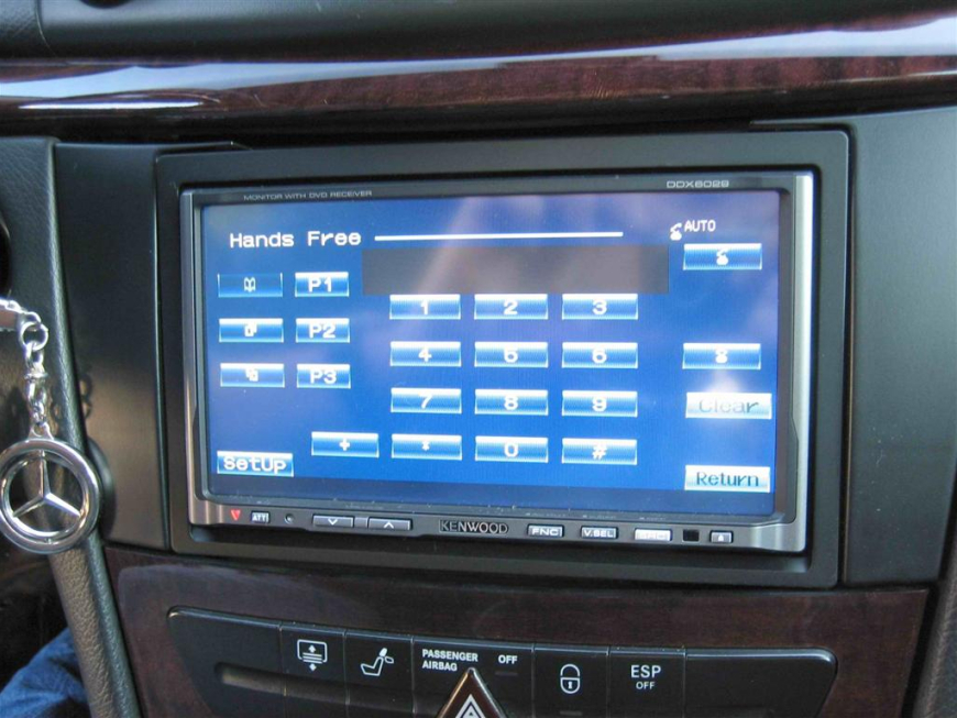 Εγκατάσταση Car Cinema και σύστημα πλοήγησης Kenwood DDX-6029 σε Mercedes E270.