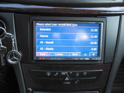 Εγκατάσταση Car Cinema και σύστημα πλοήγησης Kenwood DDX-6029 σε Mercedes E270.