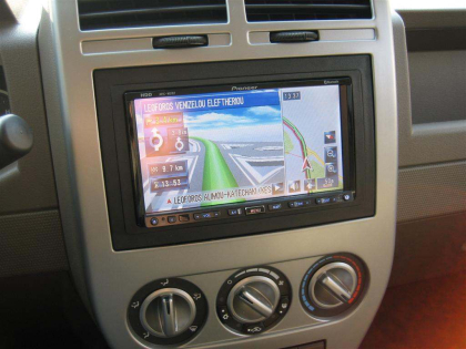 Εγκατάσταση Car Cinema Navigation – Pioneer AVIC HD1BT σε Jeep Compass.