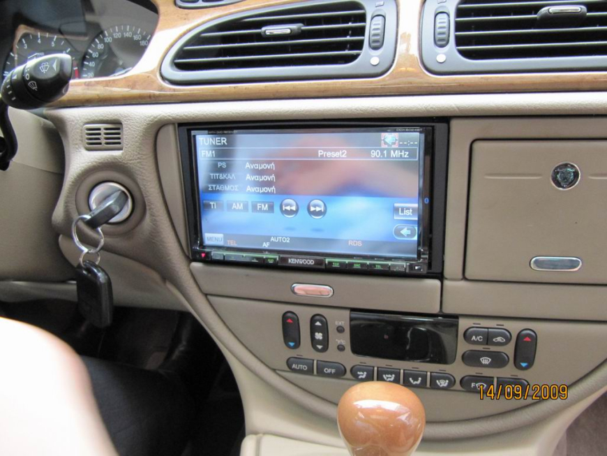 Εγκατάσταση 2DIN Kenwοod Οθόνης σε Jaguar S Type