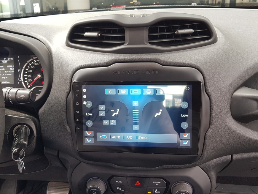 Εγκατάσταση Car Cinema – Digital IQ: Apple CarPlay & Android Auto σε Renegade 2021.