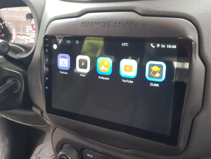 Εγκατάσταση Car Cinema – Digital IQ: Apple CarPlay & Android Auto σε Renegade 2021.