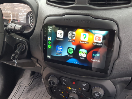 Εγκατάσταση Car Cinema – Digital IQ: Apple CarPlay & Android Auto σε Renegade 2021.