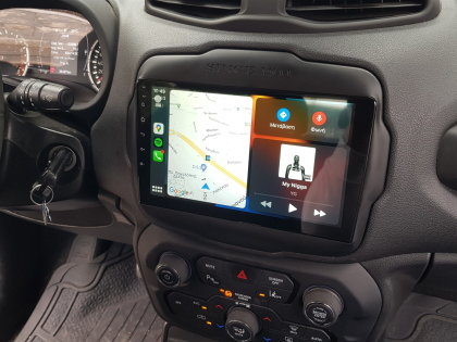Εγκατάσταση Car Cinema – Digital IQ: Apple CarPlay & Android Auto σε Renegade 2021.
