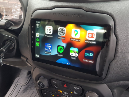 Εγκατάσταση Car Cinema – Digital IQ: Apple CarPlay & Android Auto σε Renegade 2021.