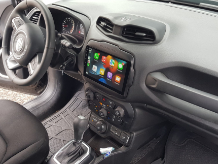 Εγκατάσταση Car Cinema – Digital IQ: Apple CarPlay & Android Auto σε Renegade 2021.