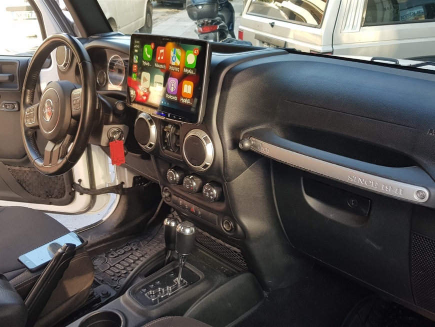 Jeep Wrangler Rubicon – Εγκατάσταση Multimedia Alpine iLX-F115D με Οθόνη 11"