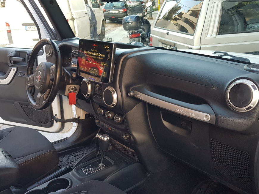 Jeep Wrangler Rubicon – Εγκατάσταση Multimedia Alpine iLX-F115D με Οθόνη 11"