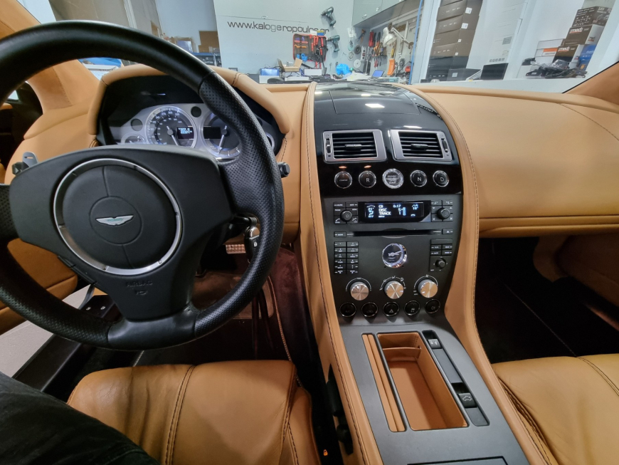 Εγκατάσταση Dension Bluetooth σε Aston Martin Vantage.
