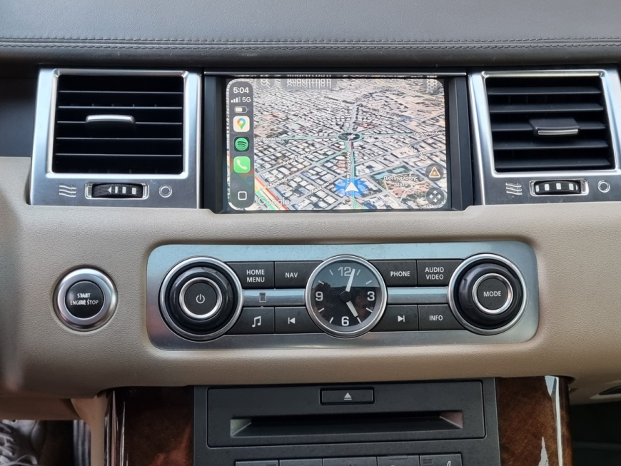 Εγκατάσταση carplay / android auto και μπροστα καμερα σε Range Rover Sport