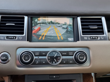Εγκατάσταση carplay / android auto και μπροστα καμερα σε Range Rover Sport