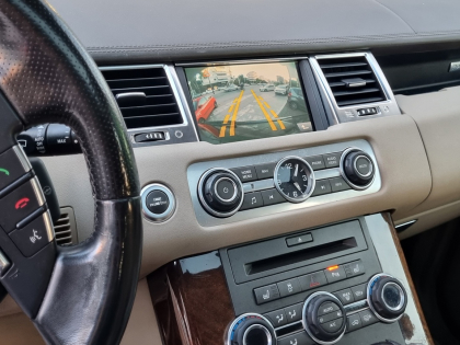 Εγκατάσταση carplay / android auto και μπροστα καμερα σε Range Rover Sport