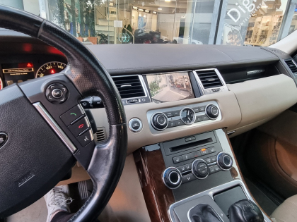 Εγκατάσταση carplay / android auto και μπροστα καμερα σε Range Rover Sport