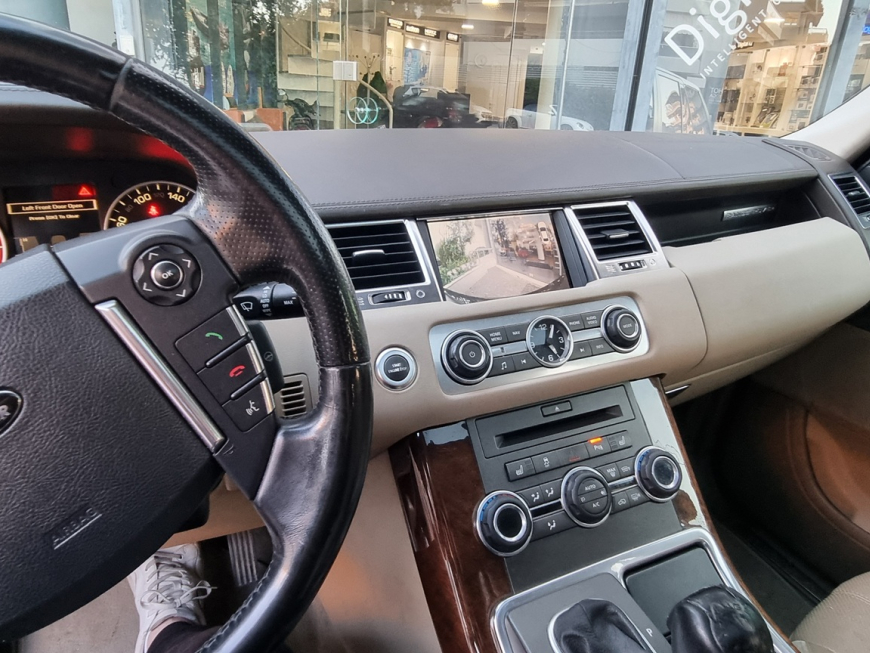 Εγκατάσταση carplay / android auto και μπροστα καμερα σε Range Rover Sport