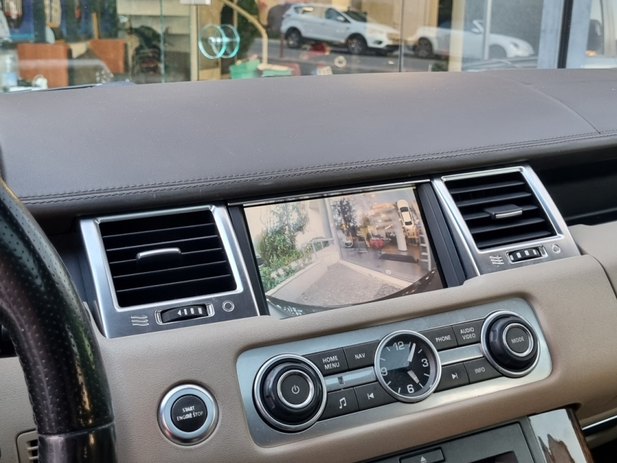 Εγκατάσταση carplay / android auto και μπροστα καμερα σε Range Rover Sport