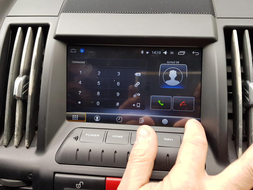 Εγκατάσταση Android System και Apple CarPlay σε Land Rover Freelander 2.