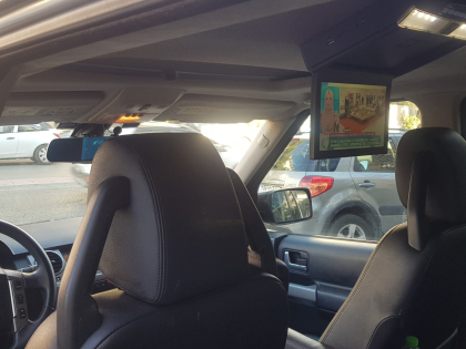 Εγκατάσταση Apple CarPlay, Android Auto, Rear Camera, Media Player, TV Tuner T2 και οθόνη 10,8" οροφής σε Land Rover Discovery 3 HSE