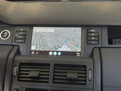 Εγκατάσταση  Apple Car Play & Rear Camera σε Land Rover Discovery Sport.
