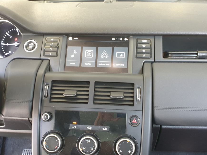 Εγκατάσταση  Apple Car Play & Rear Camera σε Land Rover Discovery Sport.