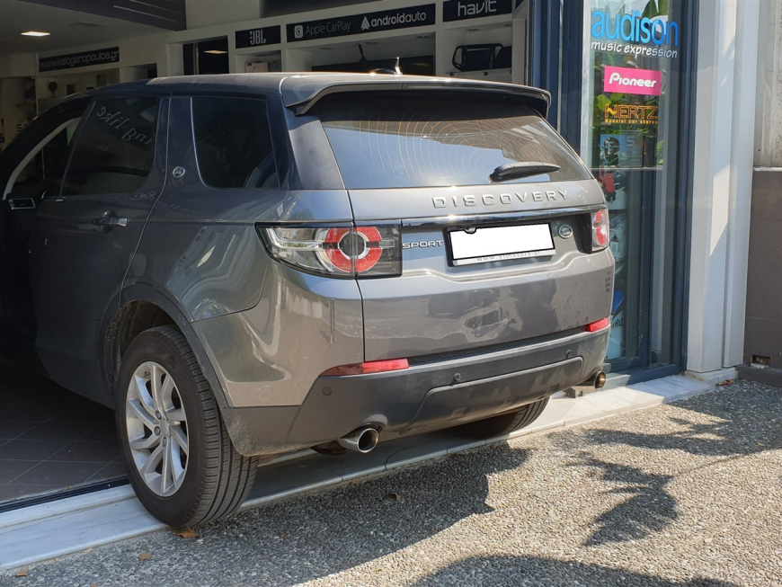 Εγκατάσταση  Apple Car Play & Rear Camera σε Land Rover Discovery Sport.