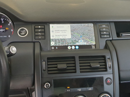 Εγκατάσταση  Apple Car Play & Rear Camera σε Land Rover Discovery Sport.