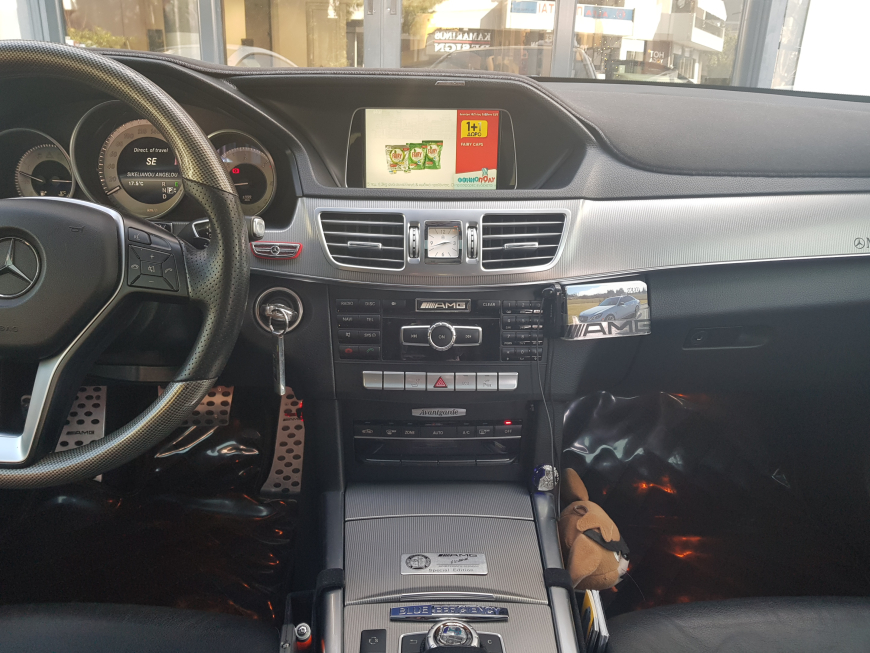 Εγκατάσταση συστήματος πολυμέσων σε Mercedes E-220 W212 Facelift.