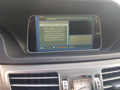 Εγκατάσταση συστήματος πολυμέσων σε Mercedes E-220 W212 Facelift.