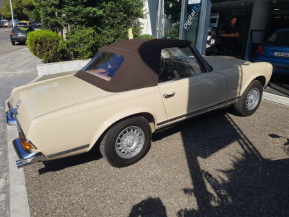 Εγκατάσταση Becker Mexico Radio σε Mercedes SL 280 Pagoda.