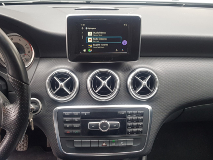Εγκατάσταση Unique Wireless Apple CarPlay και Wireless Android Auto σε Mercedes A200 W176.