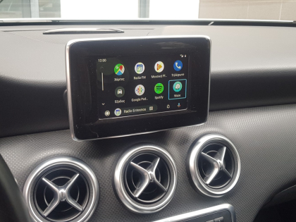 Εγκατάσταση Unique Wireless Apple CarPlay και Wireless Android Auto σε Mercedes A200 W176.