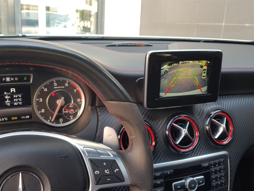 Εγκατάσταση Apple CarPlay και Wireless Android Auto σε Mercedes A45 AMG W176.