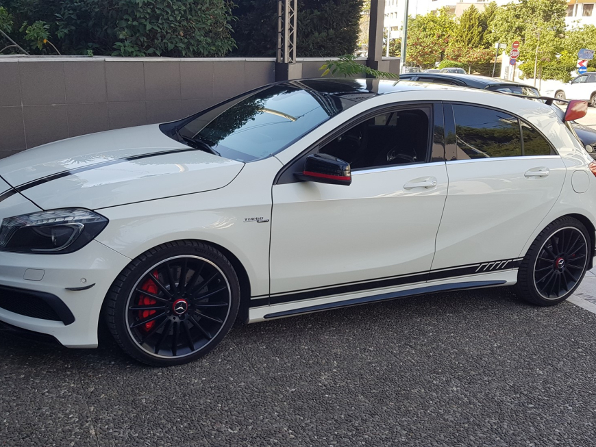 Εγκατάσταση Apple CarPlay και Wireless Android Auto σε Mercedes A45 AMG W176.