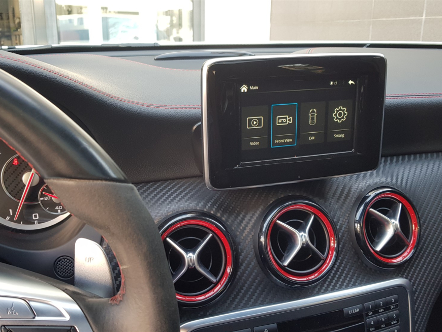 Εγκατάσταση Apple CarPlay και Wireless Android Auto σε Mercedes A45 AMG W176.
