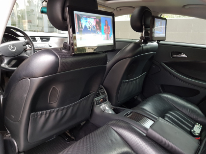 Εγκατάσταση Car Cinema με Apple CarPlay, Android Auto & Back/Front Camera σε Mercedes CLS W219.