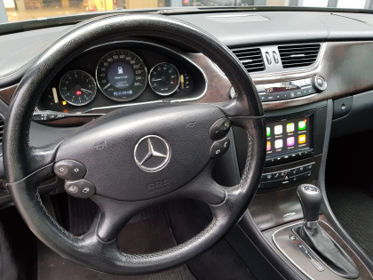 Εγκατάσταση Car Cinema με Apple CarPlay, Android Auto & Back/Front Camera σε Mercedes CLS W219.