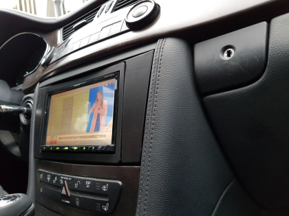 Εγκατάσταση Car Cinema με Apple CarPlay, Android Auto & Back/Front Camera σε Mercedes CLS W219.