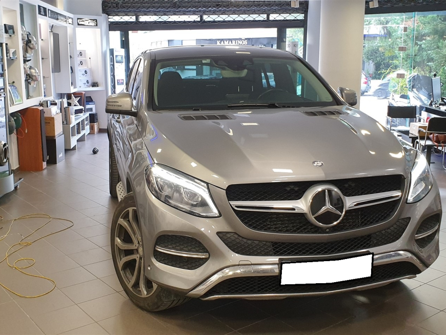 Εγκατάσταση Apple CarPlay, Wireless Android Auto & Rear Camera σε Mercedes GLE 350d W166.