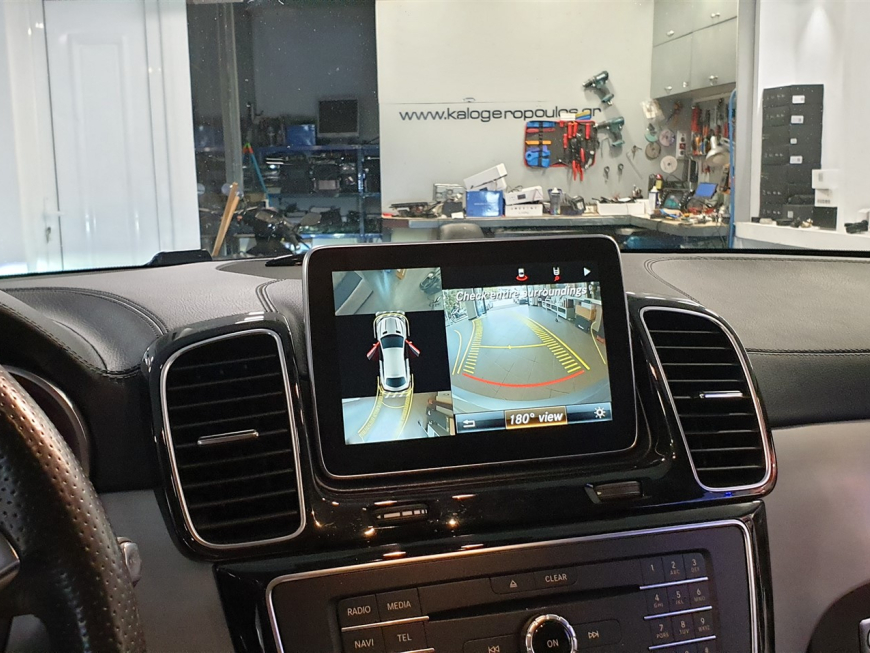 Εγκατάσταση Apple CarPlay, Wireless Android Auto & Rear Camera σε Mercedes GLE 350d W166.