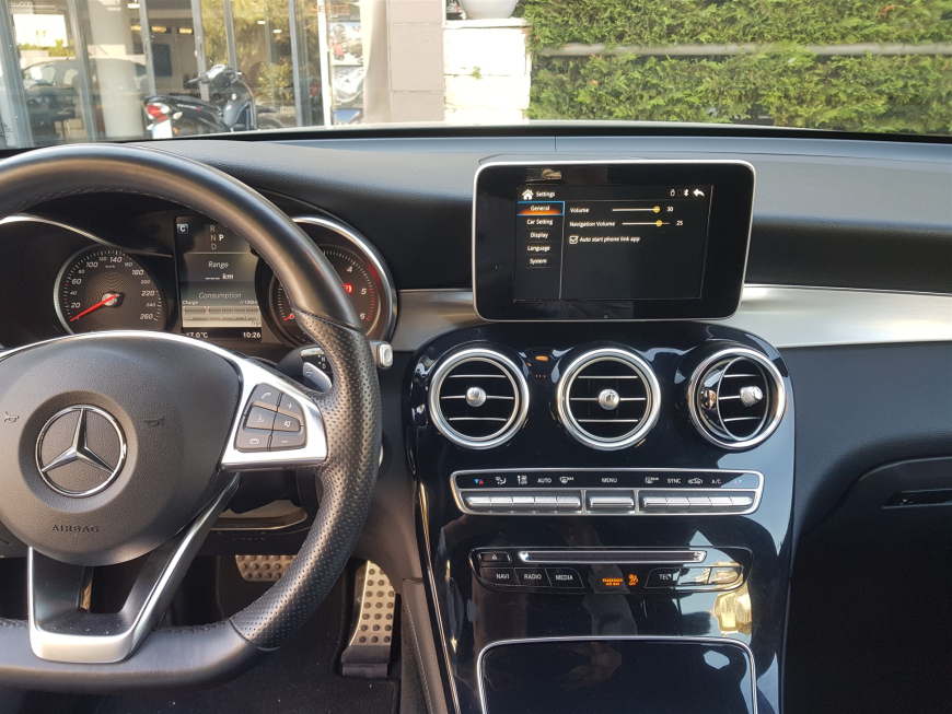 Εγκατάσταση Apple CarPlay της Unique Auto σε Mercedes GLC 250D με σύστημα NTG 5.2.