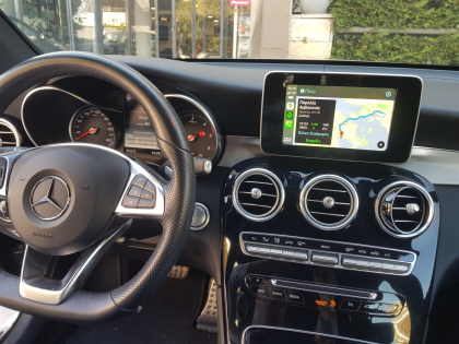 Εγκατάσταση Apple CarPlay της Unique Auto σε Mercedes GLC 250D με σύστημα NTG 5.2.