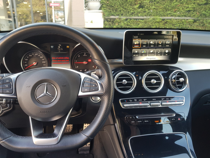 Εγκατάσταση Apple CarPlay της Unique Auto σε Mercedes GLC 250D με σύστημα NTG 5.2.