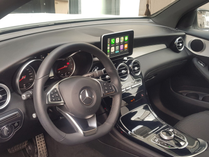 Εγκατάσταση Unique Auto Apple CarPlay, Android Auto και Media Player σε Mercedes GLC 250.