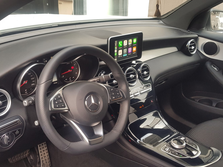 Εγκατάσταση Unique Auto Apple CarPlay, Android Auto και Media Player σε Mercedes GLC 250.
