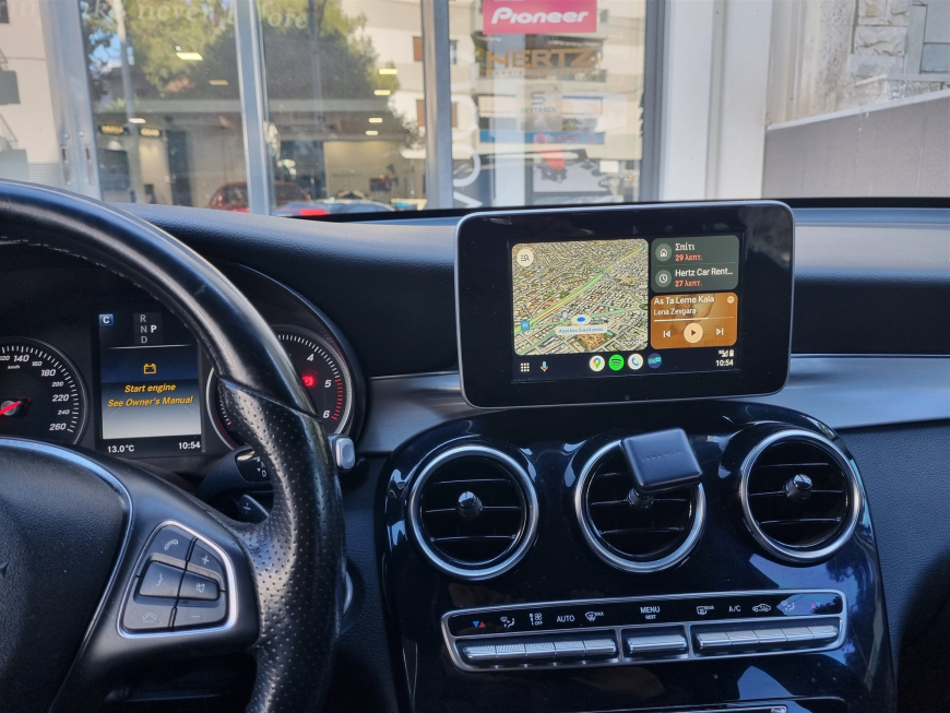 Εγκατάσταση Apple CarPlay, Android Auto & Focal Inside σε Mercedes GLC X-156.