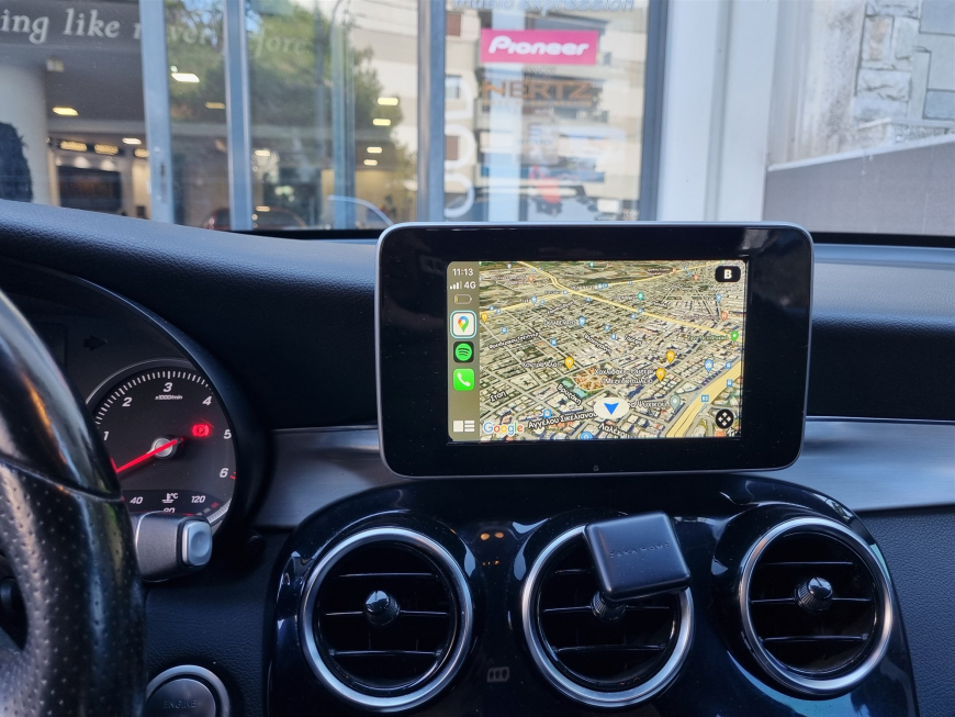 Εγκατάσταση Apple CarPlay, Android Auto & Focal Inside σε Mercedes GLC X-156.